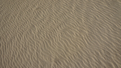 Textur einer Sanddüne nahe Corralejo auf Fuerteventura - Spanien