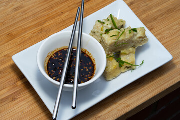 Homemade chicken Dim sum 