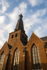 Obraz premium Remigiuskerk (church of Remigius) in Baarle-Nassau in the netherlands