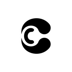 Fototapeta na wymiar Copyright flat icon. Simple style trademark symbol. Logo design element. T-shirt printing. Vector for sticker.