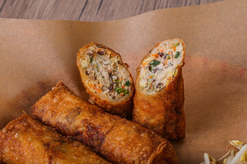 Vietnam cuisine - nem roll with chicken