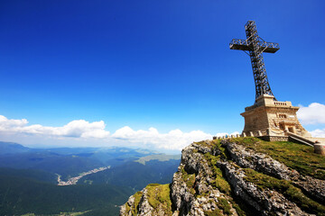 Heroes Monument of Caraiman, Bucegi Mountains, Romania