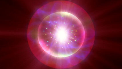 atom light ray glow abstract © aleksandar nakovski