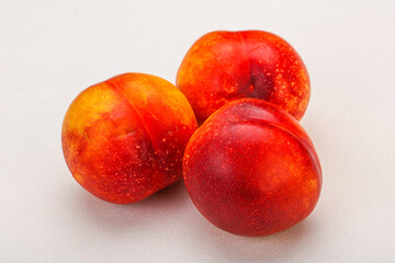 Ripe sweet tasty Nectarine fruit