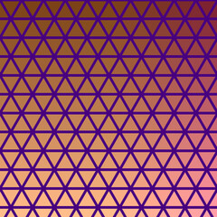 Abstract color Low-Polygones Generative Art background illustration