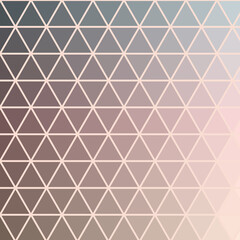 Abstract color Low-Polygones Generative Art background illustration