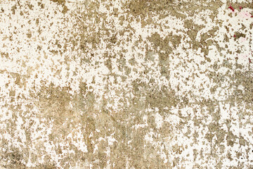 Texture of a concrete wall with cracks and scratches which can be used as a background