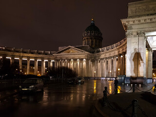Obraz premium city at night