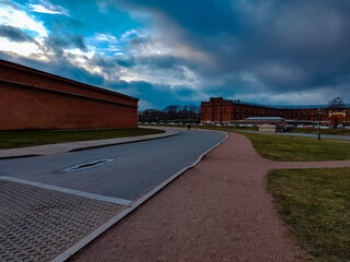 view from the top of the castle