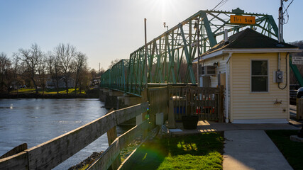 Riverton Bridge from New Jersey to Pennsylvania frontier
