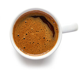 cup of fresh homemade coffee