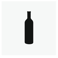 Wine vector icon.  Editable stroke. Linear style sign for use on web design and mobile apps, logo. Symbol illustration. Pixel vector graphics - Vector