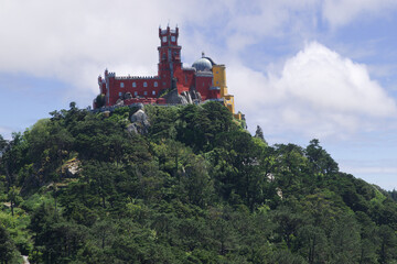 castle in the mountains