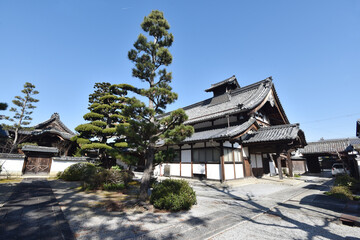 五個荘金堂町　弘誓寺　庫裏　滋賀県東近江市