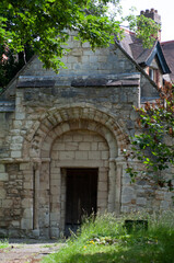 Fototapeta na wymiar old stone church