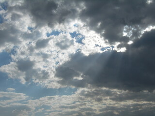 Fototapeta na wymiar paisajes nubes