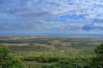 湿原展望台から見る晩秋の釧路湿原の情景＠北海道