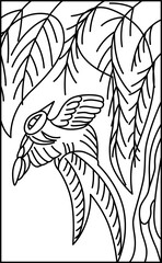 Fototapete 花札 神無月 紅葉 10月 紅葉のカス イラスト アイコン 至 岡野