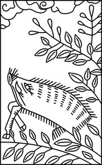 Fototapete 花札 神無月 紅葉 10月 紅葉のカス イラスト アイコン 至 岡野 Fototapete 花札 神無月 紅葉 10月 紅葉のカス イラスト アイコン 至 岡野