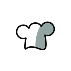 Illustration Vector graphic of chef hat icon