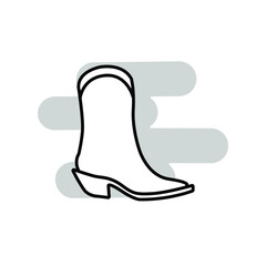 Illustration Vector graphic of boot icon 