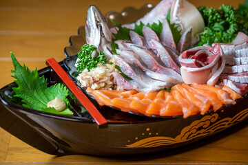 日本の刺し身　和食イメージ
