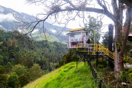 Cableway in Ibague Colombia