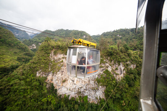 Cableway in Ibague Colombia