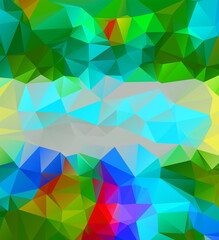 Abstract multicolor full Color rainbow background. Vector polygonal design illustrator