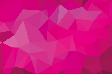 Colorful purple vivid polygonal triangular background pattern