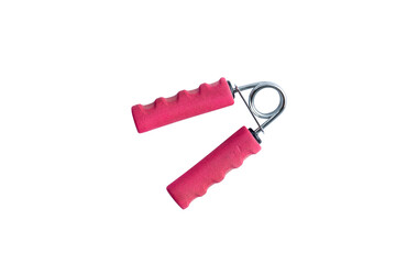 Sport hand grip equipment isolated on white background