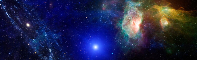 High quality space background. explosion supernova. Bright Star Nebula. Distant galaxy. Abstract...