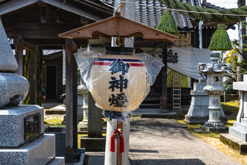 町内の八幡神社