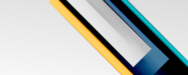 Color abstract lines trendy geometric background for business or technology presentation, internet poster or web brochure cover, wallpaper