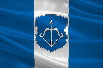 Flag of Brest in Republic of Belarus