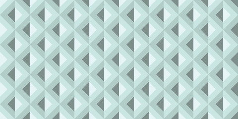 Geometric abstract green vector pattern background