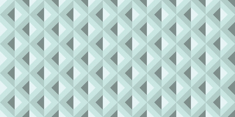 Geometric abstract green vector pattern background