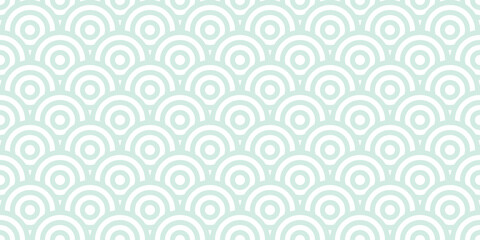 Geometric abstract green and white vector pattern background