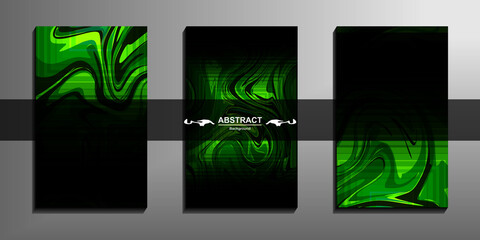 Fototapeta premium Vector ilustration of abstract liquid color. Desaign vector background. Liquid painting.