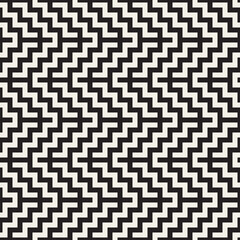 Vector seamless pattern. Ethnic stylish abstract texture. Repeating geometric tiles