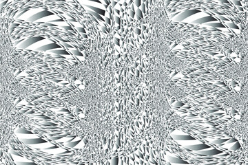 silver christmas tree