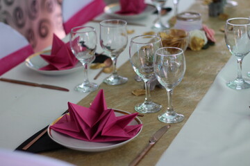 table de fête : mariage