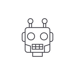 Robot icon. Robotics symbol modern, simple, vector, icon for website design, mobile app, ui. Vector Illustration