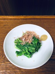 菜の花のおひたし