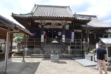 Naklejka premium 地蔵寺、本堂