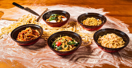 Laghman served in an Uyghur restaurant