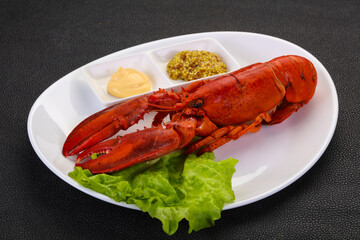 Luxury Lobster with sauce