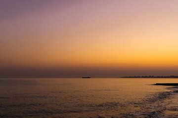 Fototapeta premium sunset on the beach