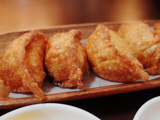 Deep-fried Chinese Dumpling