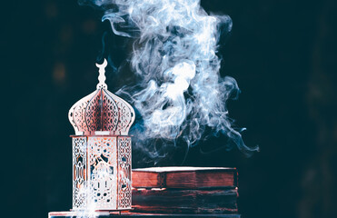 Arabic lantern, Ramadan kareem background